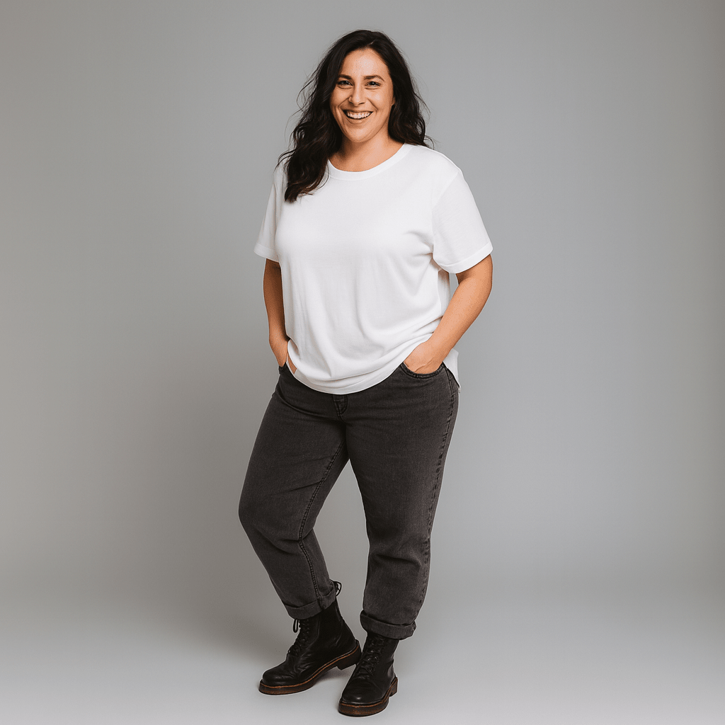 Premium Soft Stretchy Long Length T-shirt