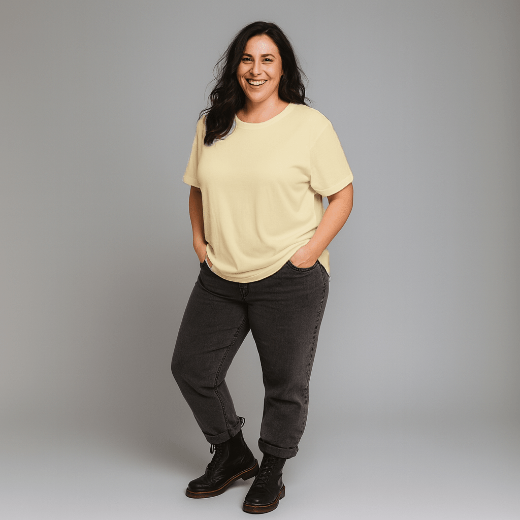 Premium Soft Stretchy Long Length T-shirt