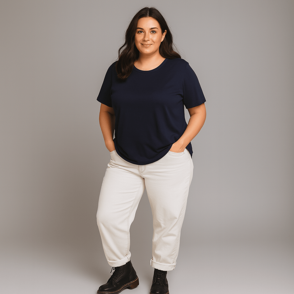 Premium Soft Stretchy Long Length T-shirt