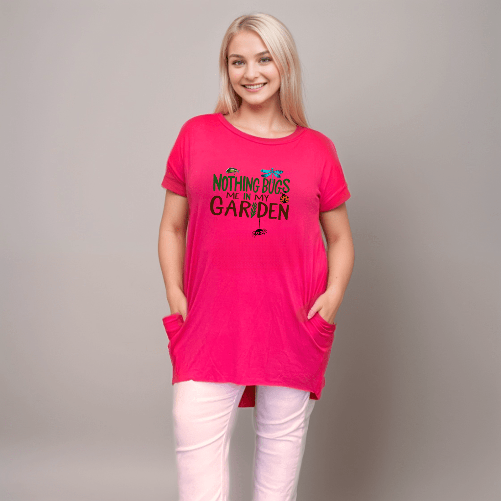 “Nothing Bugs Me” Long Pocket T-Shirt