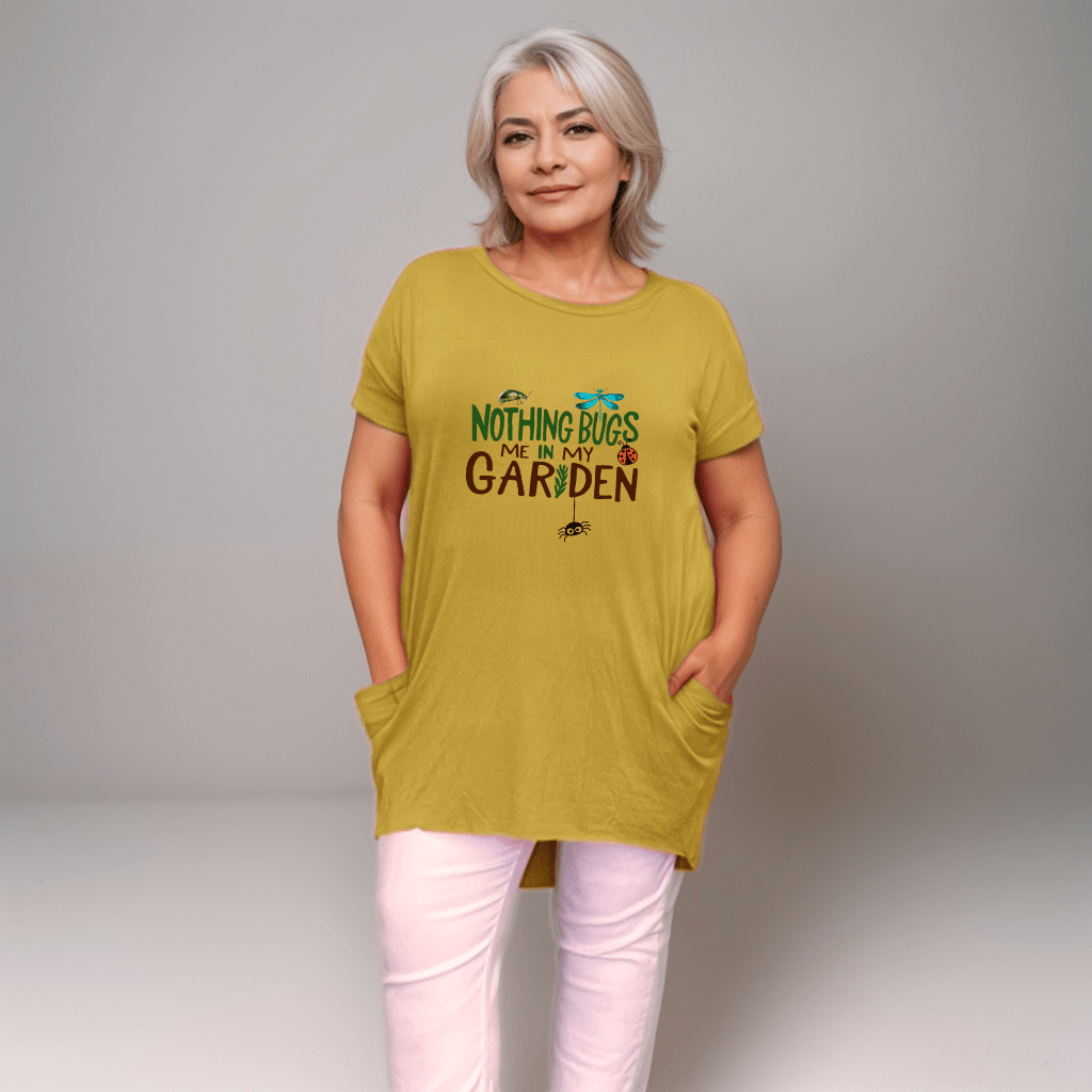 “Nothing Bugs Me” Long Pocket T-Shirt