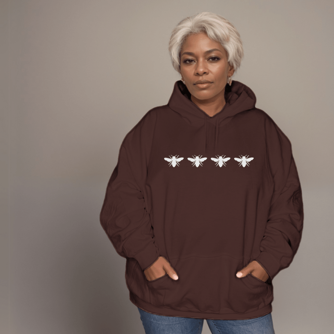 4 Bees Premium Cotton Hoodie