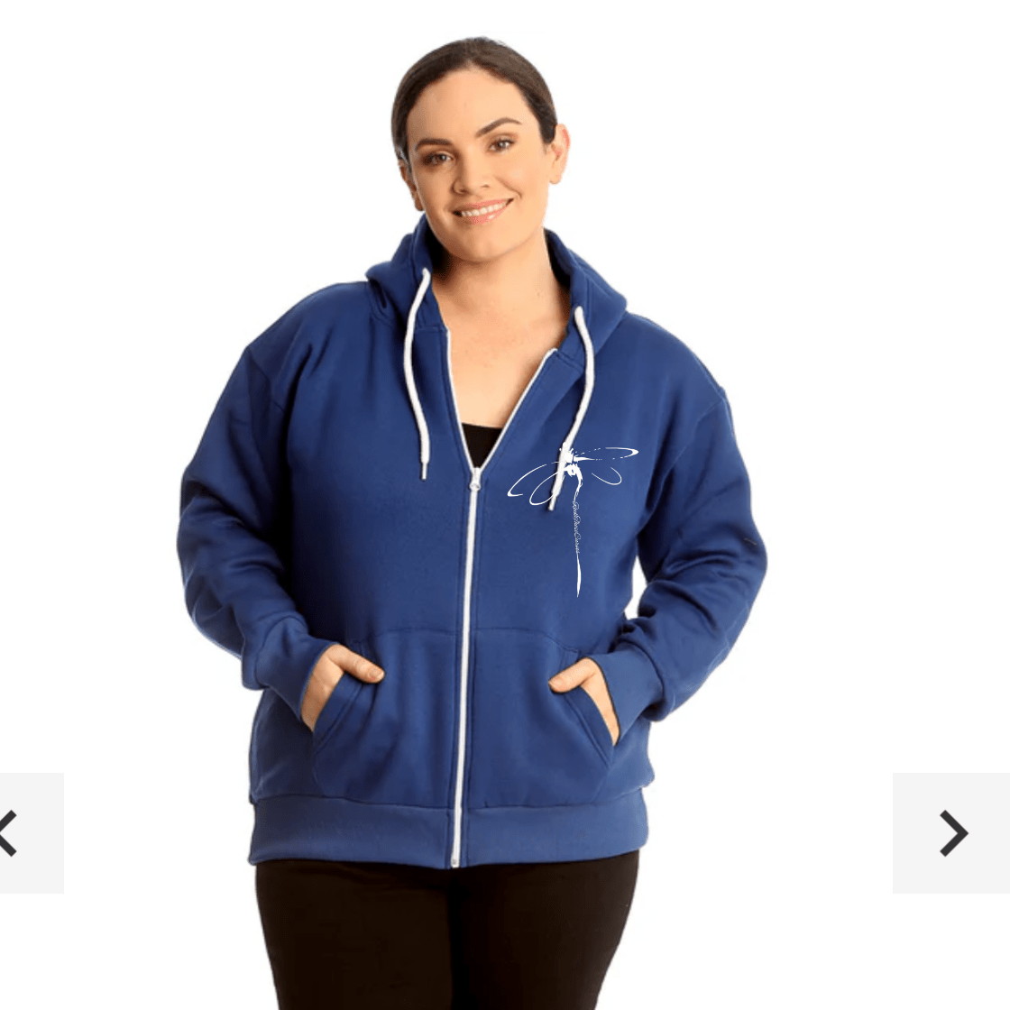DRAGONFLY ZIP UP HOODIE / JACKET