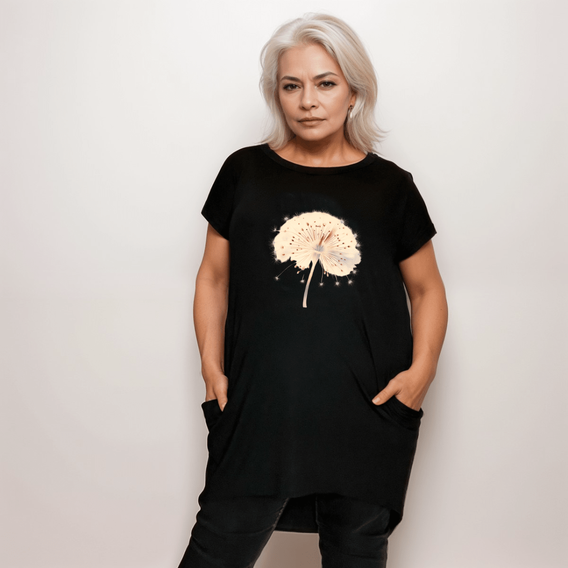 Dandelion Long Pocket T-Shirt