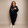 Flower V Panel Tracksuit / Lounge Suit