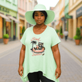 Feral Girl Summer Hanky Hem Swing Top